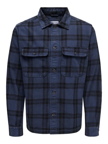 Only&Sons Hemd 'Oliver' in blau