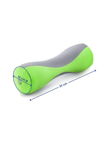 Maximex Faszienrolle mit Vibrationsmassage in Grün