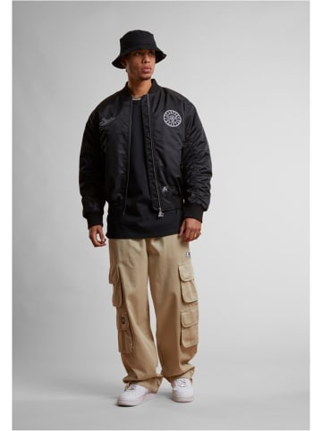 Starter Black Label Jacke "Patch Bomberjacket" in Schwarz