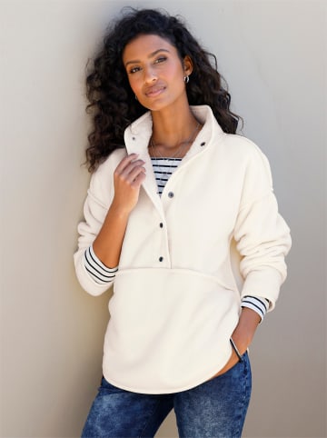 Heine Fleece-Shirt in champagner