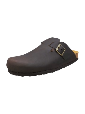 Longo Clogs in Braun