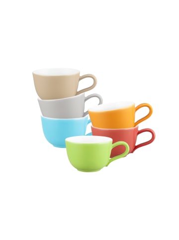 Seltmann Weiden 6er Set Espressotassen Liberty Pure Colors 90 ml in Mixed