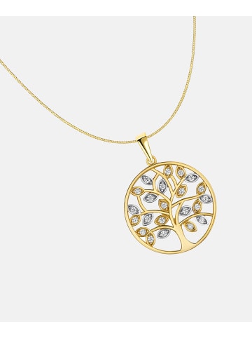 Diamant L'éternel Halskette aus 585 Gelbgold