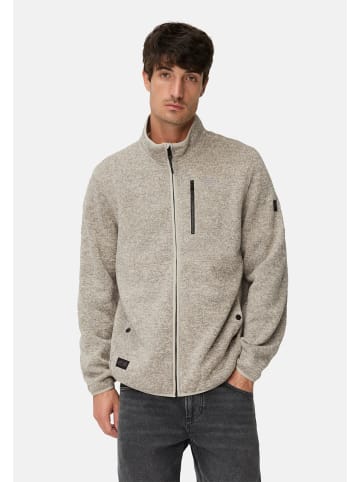 Camel Active Strickjacke mit Stehkragen in Hafer