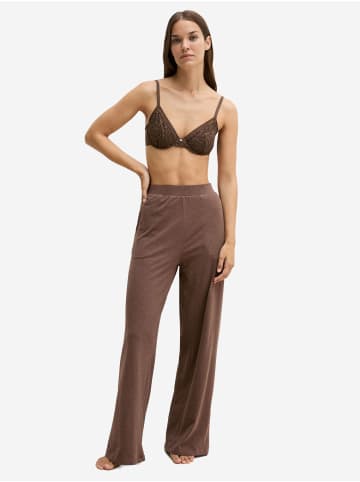 Marc O'Polo Pyjamahose Loungewear-Styles in chocolate brown melange