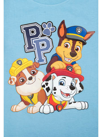 United Labels Paw Patrol Schlafanzug Pyjama Set Langarm Oberteil mit Hose in blau