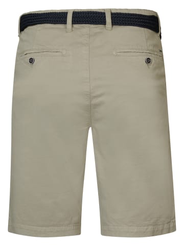 Petrol Industries Chino-Shorts mit Gürtel Sunlit in Grün