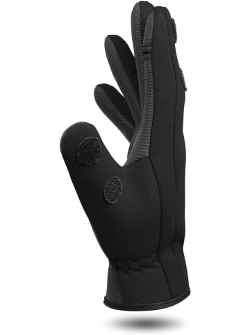 Normani Outdoor Sports Neopren-Anglerhandschuhe Angler in Schwarz