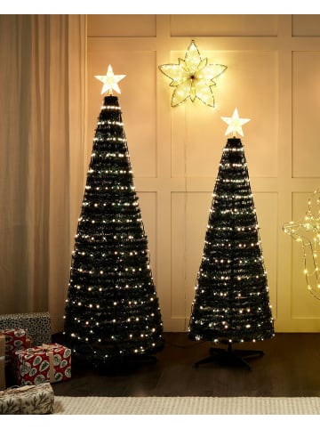 Beliani LED Deko SAARLOQ in Grün - (W) 55 x (H) 160 x (L) 55 cm