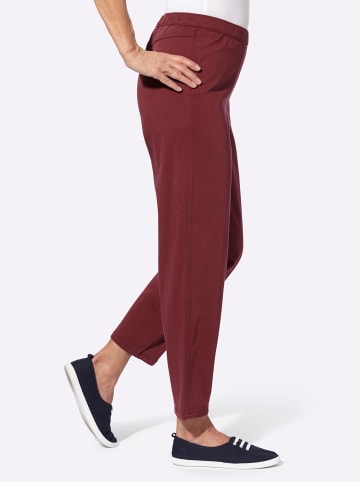 Sieh an! Jeans in bordeaux