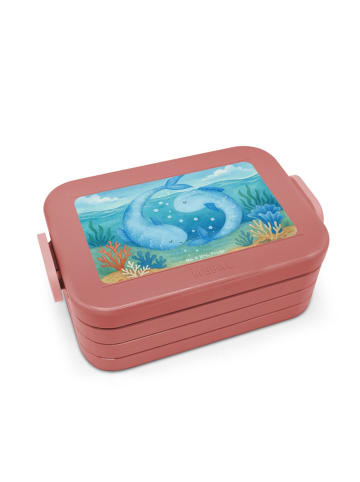 Mr. & Mrs. Panda MEPAL Bentobox Sternzeichen Fische Design ohne ... in Rot Pastell