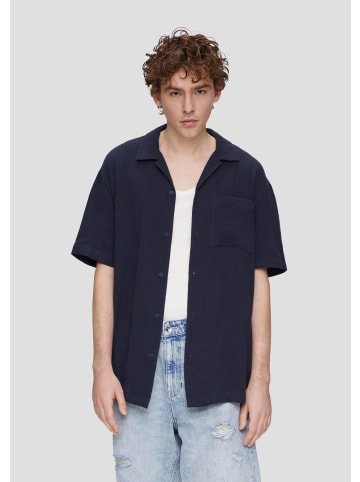 QS Hemd  in  5884_tiefblau