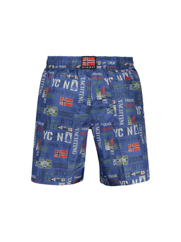 NORWAY 1963 Blau Polyester Herren Badebekleidung