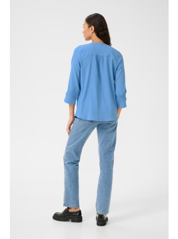 Kaffe Langarm-Bluse KAlinda in Ebb and Flow