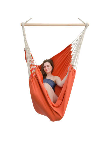 AMANKA XXL Outdoor Hängesessel Key West orange