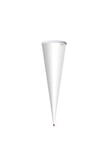Schultüten-Rohling groß 70 cm in Weiß