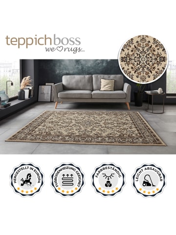 Teppich Boss Kurzflor Orient Teppich Zabul Elfenbein