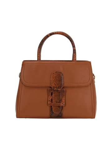 faina Women Handbag in Orange