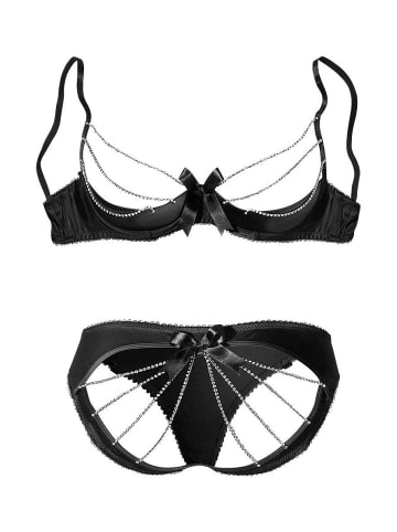 PETITE FLEUR GOLD Büstenhebe in schwarz