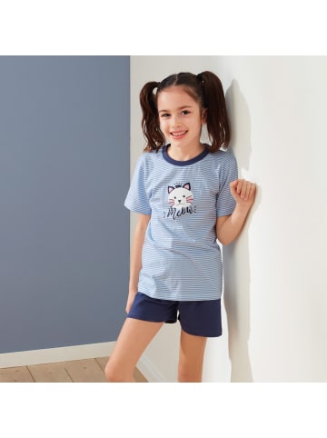 Erwin Müller Single-Jersey Kinder-Shorty in hellblau