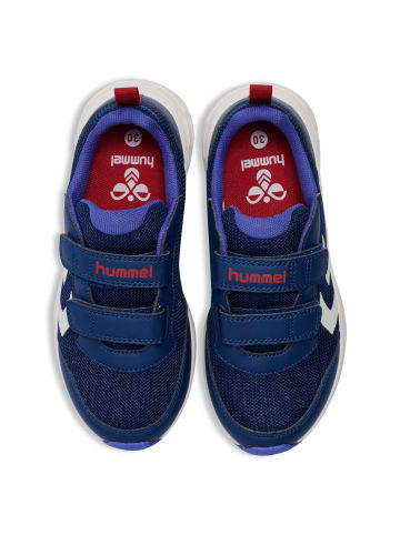 Hummel Klettverschluss Schuhe Turbo Run Lebensstil Kinder in NAVY PEONY