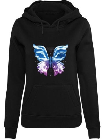 Mister Tee Hoodie "Chromed Butterfly Hoody" in Schwarz