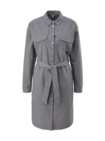 comma Kleid in Grau