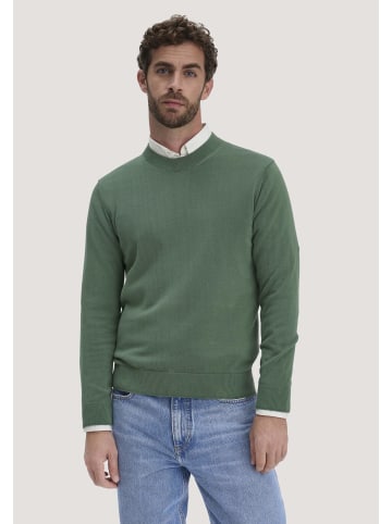 Hessnatur Strickpullover in efeugrün