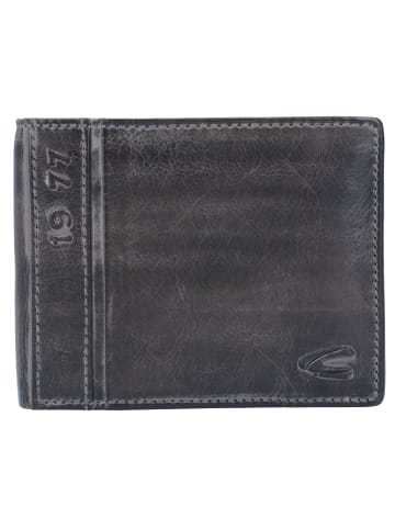 Camel Active Melbourne Geldbörse Leder 12,5 cm in schwarz