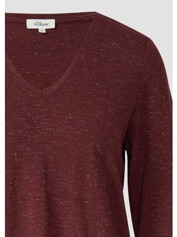 s.Oliver T-Shirt in 3902_bordeaux