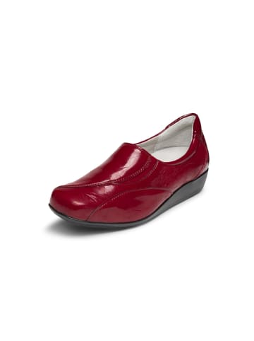VITAFORM Echt Leder & vitaform Stretch Slipper in rot