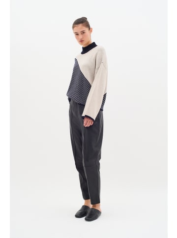 InWear Strickpullover RancelIW Classic fit in Haze Melange/Marine Bluw