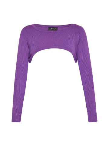 myMo at night Damen Crop-Top in Lila
