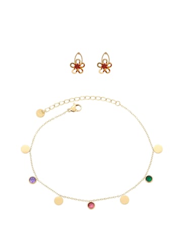 faina Women Jewelry Set in gold