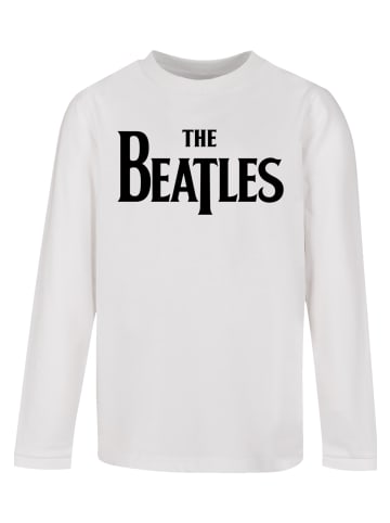 F4NT4STIC Longsleeve Shirt The Beatles Drop T Logo in weiß