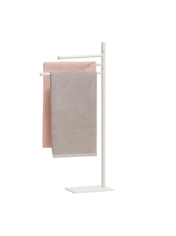 relaxdays Handtuchständer in Weiß– (B)33,5 x (H)83 x (T)14 cm