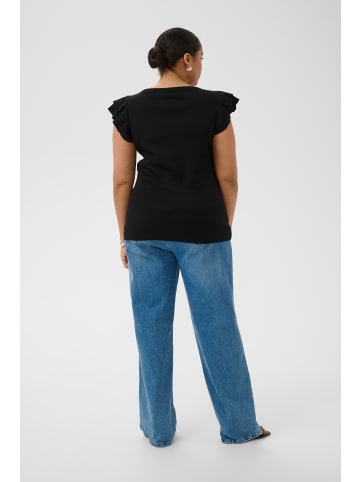 KAFFE curve Ärmellose KCcarina Tight fit in Black Deep