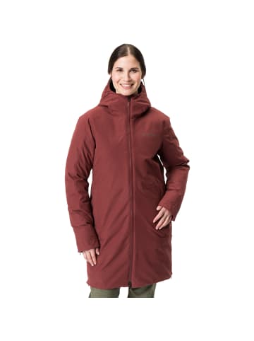 Vaude WOMENSMINEO COAT III in Dunkelrot