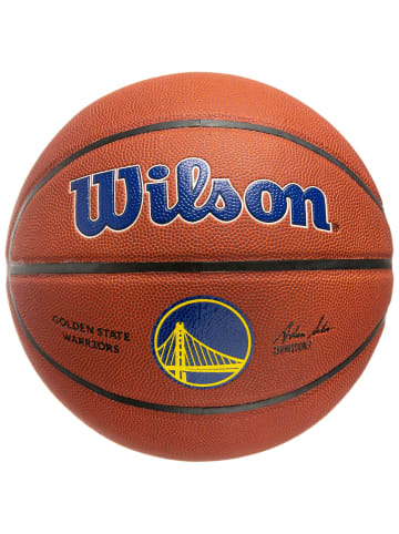 Wilson Basketball NBA Team Composite Golden State Warriors in orange