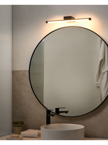 Beliani Spiegel- und Bilderleuchte CASAL in Schwarz - (W) 41 x (H) 4 x (L) 11 cm