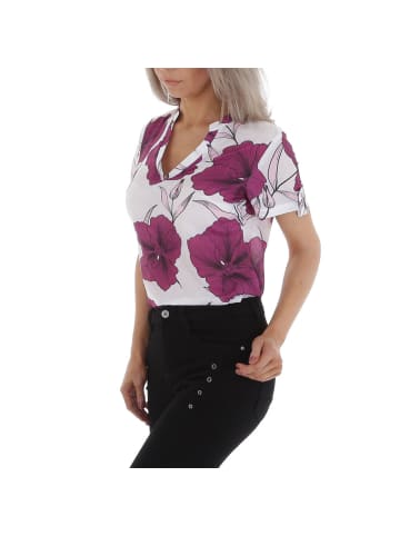 Ital-Design Bluse in Violett