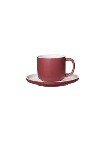 Ritzenhoff & Breker Kaffeetasse mit Untertasse Jasper 240 ml in Beere