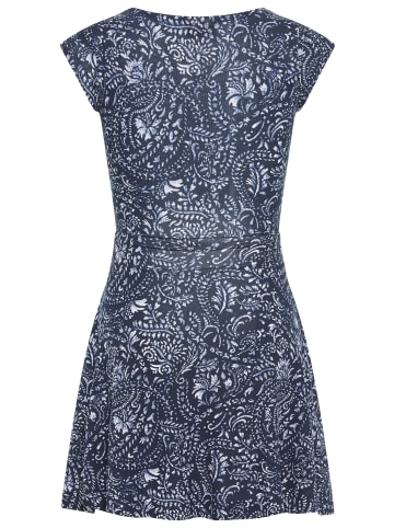 Kidsworld Jerseykleid in marine gemustert