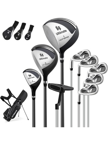 COSTWAY Golfschläger Set Herren in Schwarz