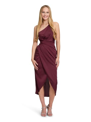 Vera Mont Abendkleid mit Raffung in Deep Dahlia