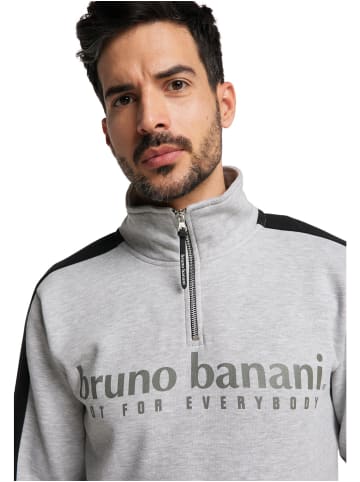 Bruno Banani Sweater ANTHONY in Grau / Melange