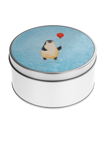 Mr. & Mrs. Panda Dose Pinguin Luftballon ohne Spruch in Eisblau