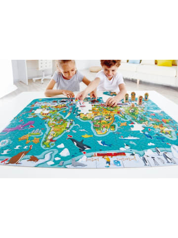 Toynamics Europe Puzzle und Spiel 2 in 1 Weltreise