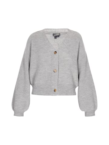 DreiMaster Vintage Damen Cardigan in Grau Melange