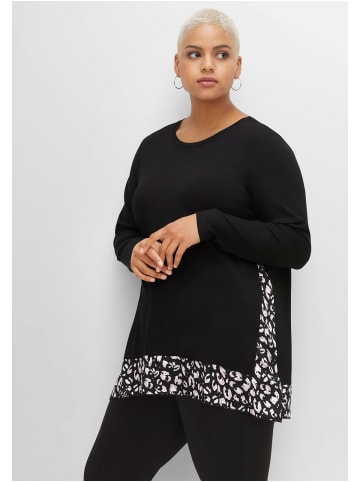 sheego by Joe Browns Longshirt in schwarz